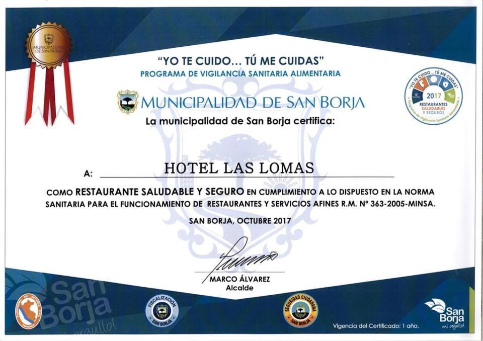 Hotel Las Lomas Lima Buitenkant foto